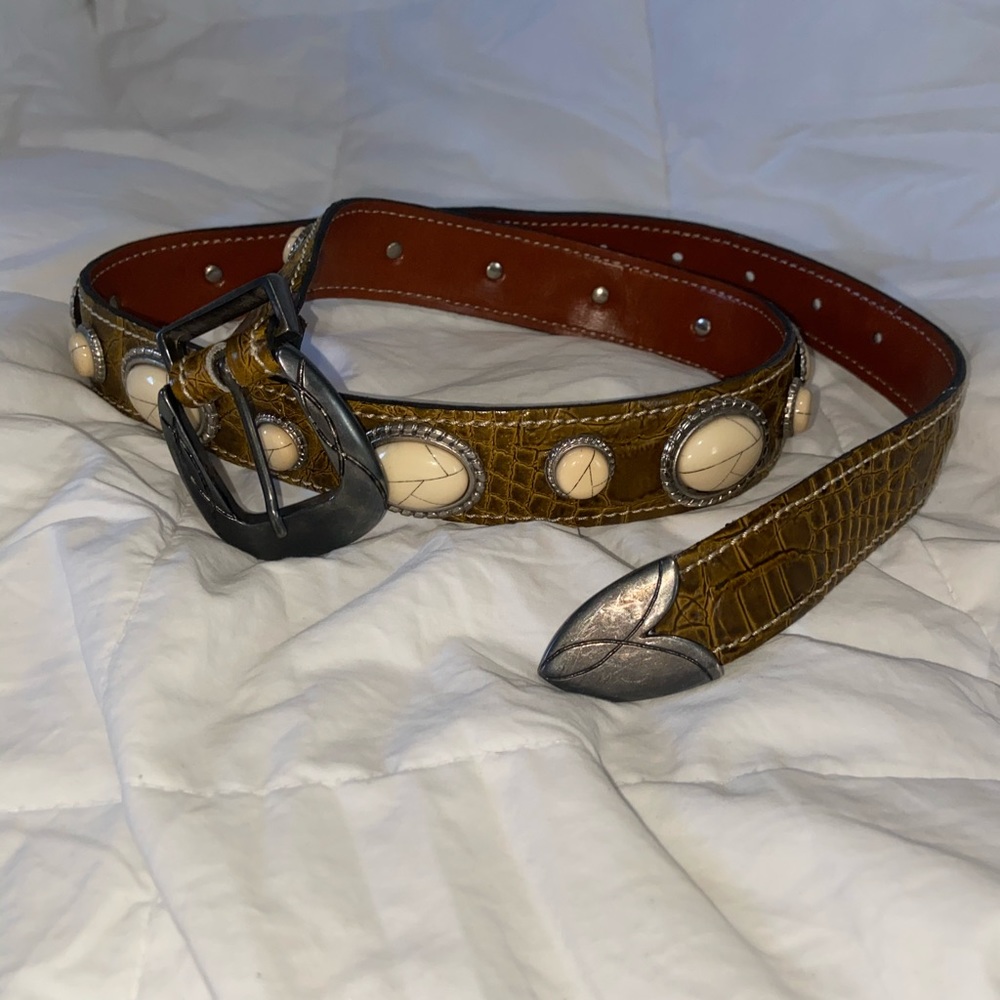 Landrex leather belt (vintage)